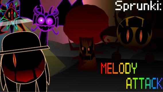 Cover for Sprunki Melody Attack - Play Game Online